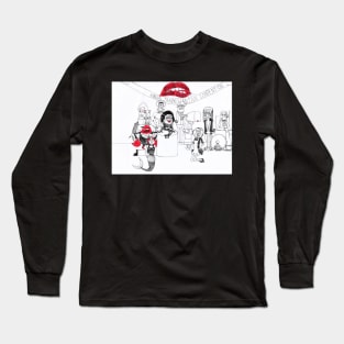 Sponges Horror Picture Show Long Sleeve T-Shirt